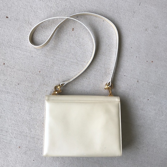 Vintage - SALVATORE FERRAGAMO #L 21 1515 Leather Crossbody Shoulder Bag - Picture 8 of 12